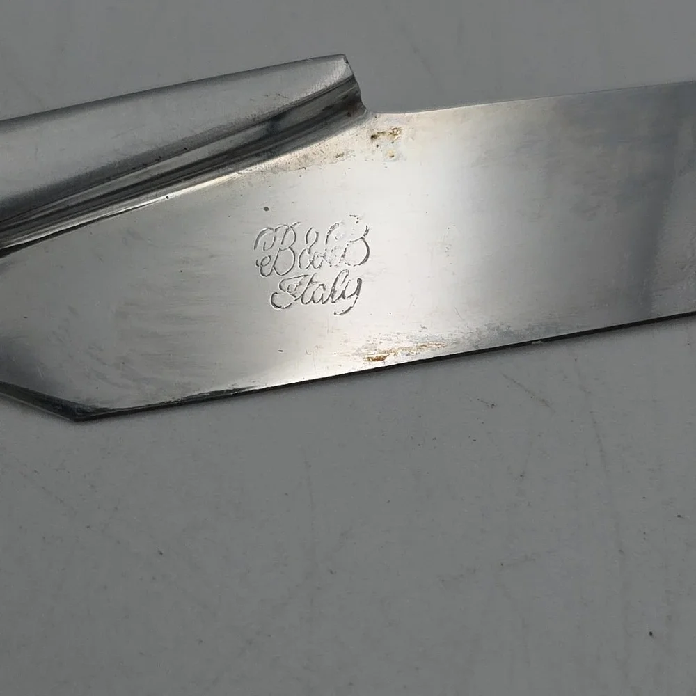 Rare‎ B&B Italy Damascus Steel Steak Knife MCM